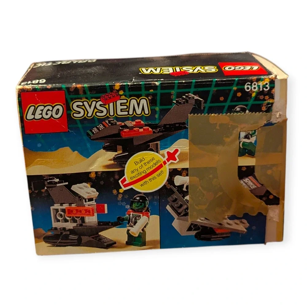 LEGO‎ 6813 Space Police II Galactic Chief 100% Complete Box & Instructions 1993